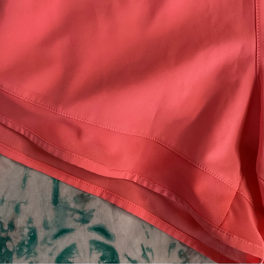 90 Degree By Reflex Vibrant Coral Athletic Shorts L - Picture 6 of 12